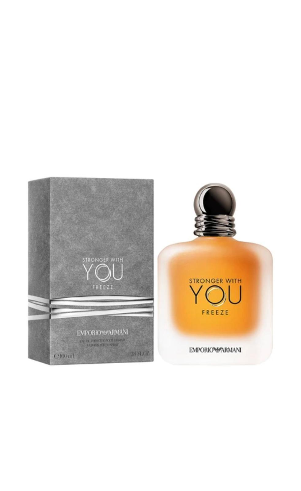Emporio Armani Stronger With You Freeze Edt 100 ml Erkek Parfüm İTHAL